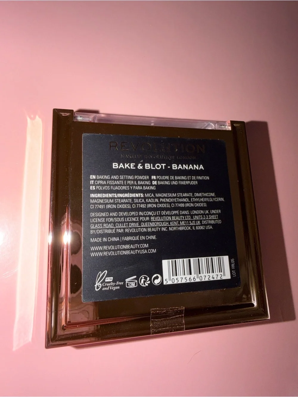 Revolution bake blot